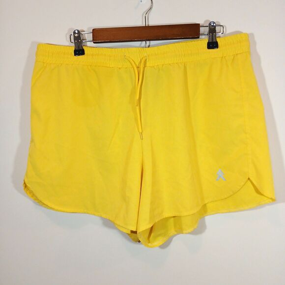 Pine Trails Pants - Pine Trails Performance Women's Yellow Athletic Shorts 100% Polyester Activewear